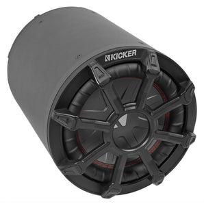 KICKER 46CWTB84 8" 600w Marine Subwoofer Enclosure+Bluetooth Home Speakers