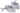 16) Chauvet DJ CLP-25N Narrow Heavey-Duty Lighting Clamp for 2" Truss 550lb Load