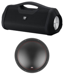 5515-44 15" Subwoofer + RPB-XL Bluetooth Boombox Speaker