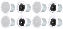 Control 24CT 4" 70V Ceiling Speakers, Set of 8