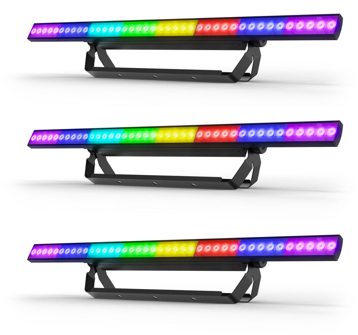 (3) COLORSTRIP PIX ILS LED DMX Light Bar Strips w/ Eye-Candy FX