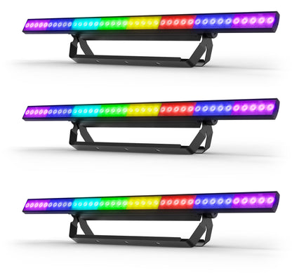 (3) COLORSTRIP PIX ILS LED DMX Light Bar Strips w/ Eye-Candy FX