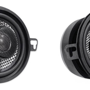 Pair American Bass SQ 3.5" 40w RMS Car Audio Speakers with Neo Swivel Tweeters