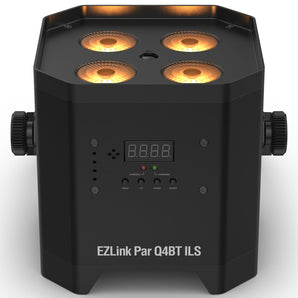 Chauvet DJ EZLink Par Q4BT ILS RGBA Rechargeable Par Can Wash Light w/Bluetooth