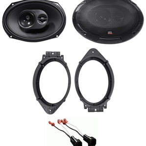 6x9" MTX Front Speaker Replacement Kit For 2015-2017 Chevrolet Chevy Tahoe