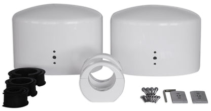 MAC69W 6x9" White Aluminum Wakeboard Tower Speaker Pod Enclosures