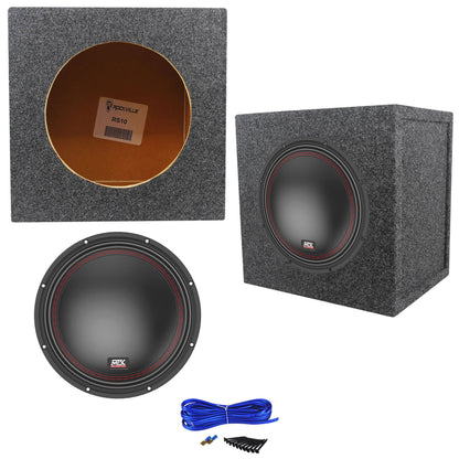 5510-44 10" Subwoofer + RS10 Sealed Enclosure
