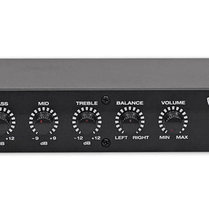 Rockville PPA20 Preamp Professional 1U Rack Mount Pre-Amplifier with Crossover+EQ