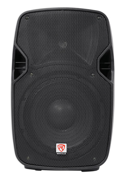 (2) SPGN108 10" 800W DJ/Pro PA Speakers+2000W Amplifier+Stands+Cables