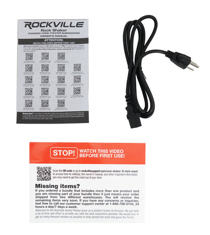 ROCK SHAKER 15 DARK WOOD