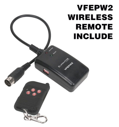 Eliminator ADJ VF1300 EP Portable Fog Machine Fogger w/ Wired Remote Control