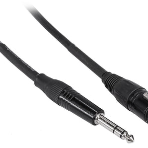 10 Rockville 6' Female Rean XLR to 1/4'' TRS Cables (5 Colors x 2 of Each)
