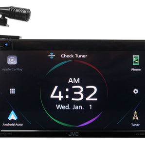 JVC KW-M865BW 6.8" Digital Media Car Monitor Receiver w/Wireless Android/CarPlay