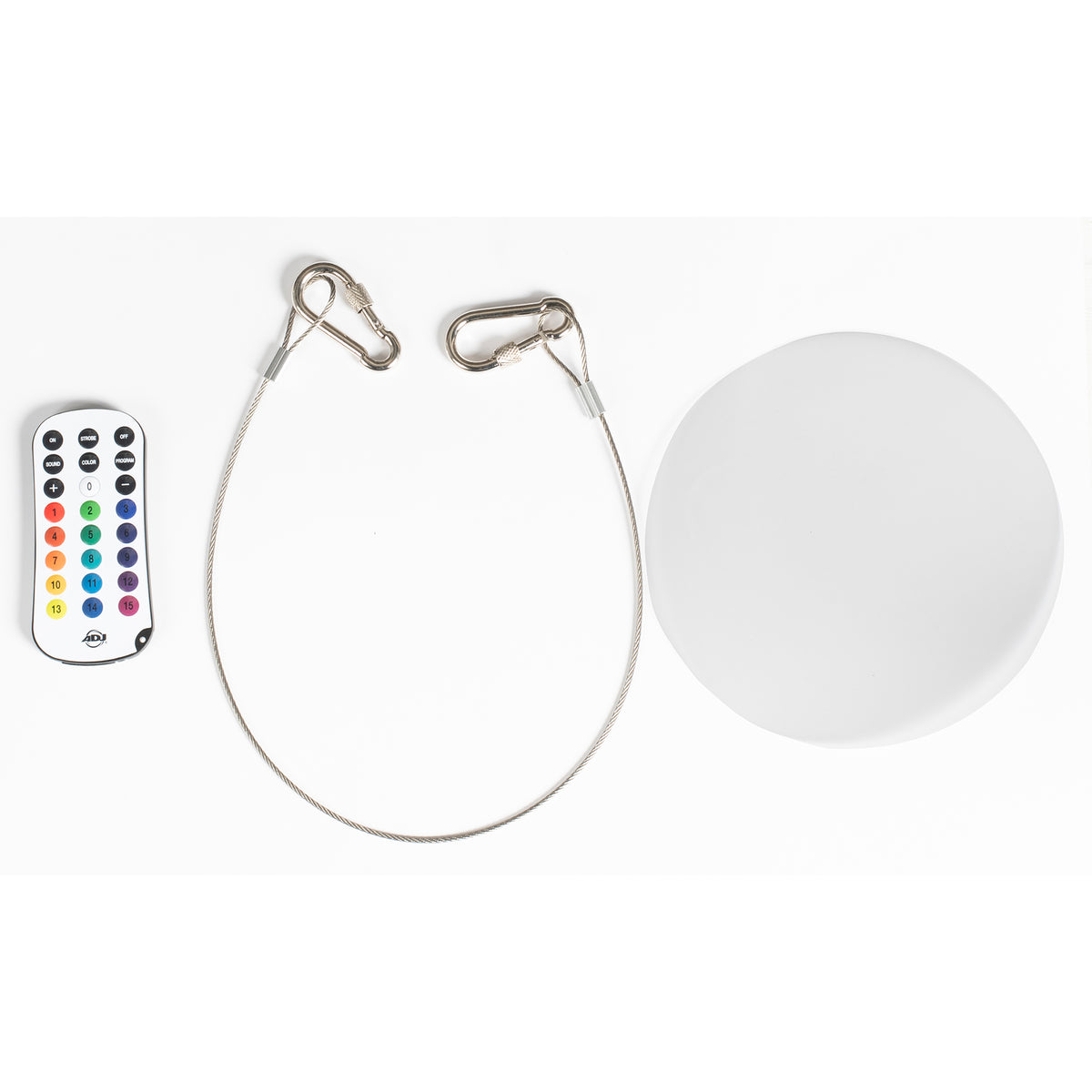 (2) Mega Hex L Par RGBLA+UV LED Wash Lights
