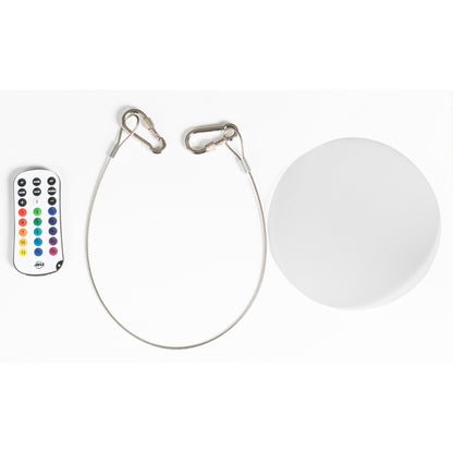 (3) Mega Hex L Par RGBLA+UV LED Wash Lights With Remote