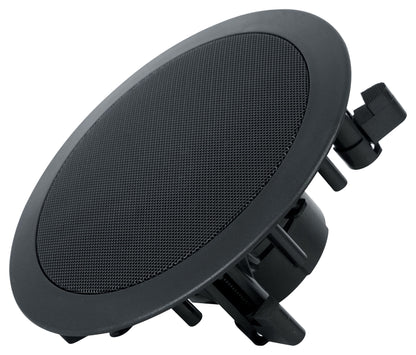 Rock Zone 8 Ch. Multi Room Receiver+(32) 5.25" Black Ceiling Speakers