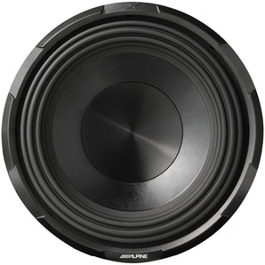 (2) ALPINE X-W10D4 10" 900w RMS Car Audio Subwoofers+Vented Sub Box Enclosure