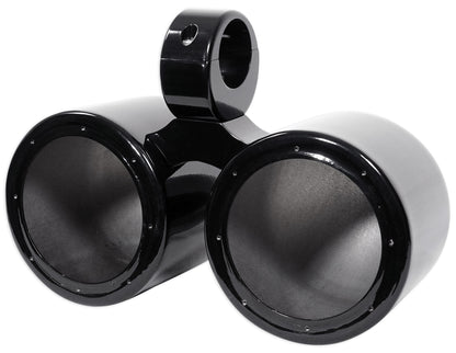 DMAC65B Dual 6.5" Black Aluminum Wakeboard Tower Speaker Enclosure