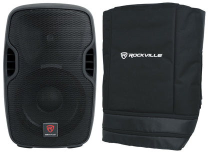 BPA10 10" Powered Active 400 Watt DJ PA Speaker w/Bluetooth + Slip Cover