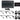 Podcast Podcasting Bundle: Mackie 22-Ch Mixer+4) Mics+4) Samson Headphones+Booms