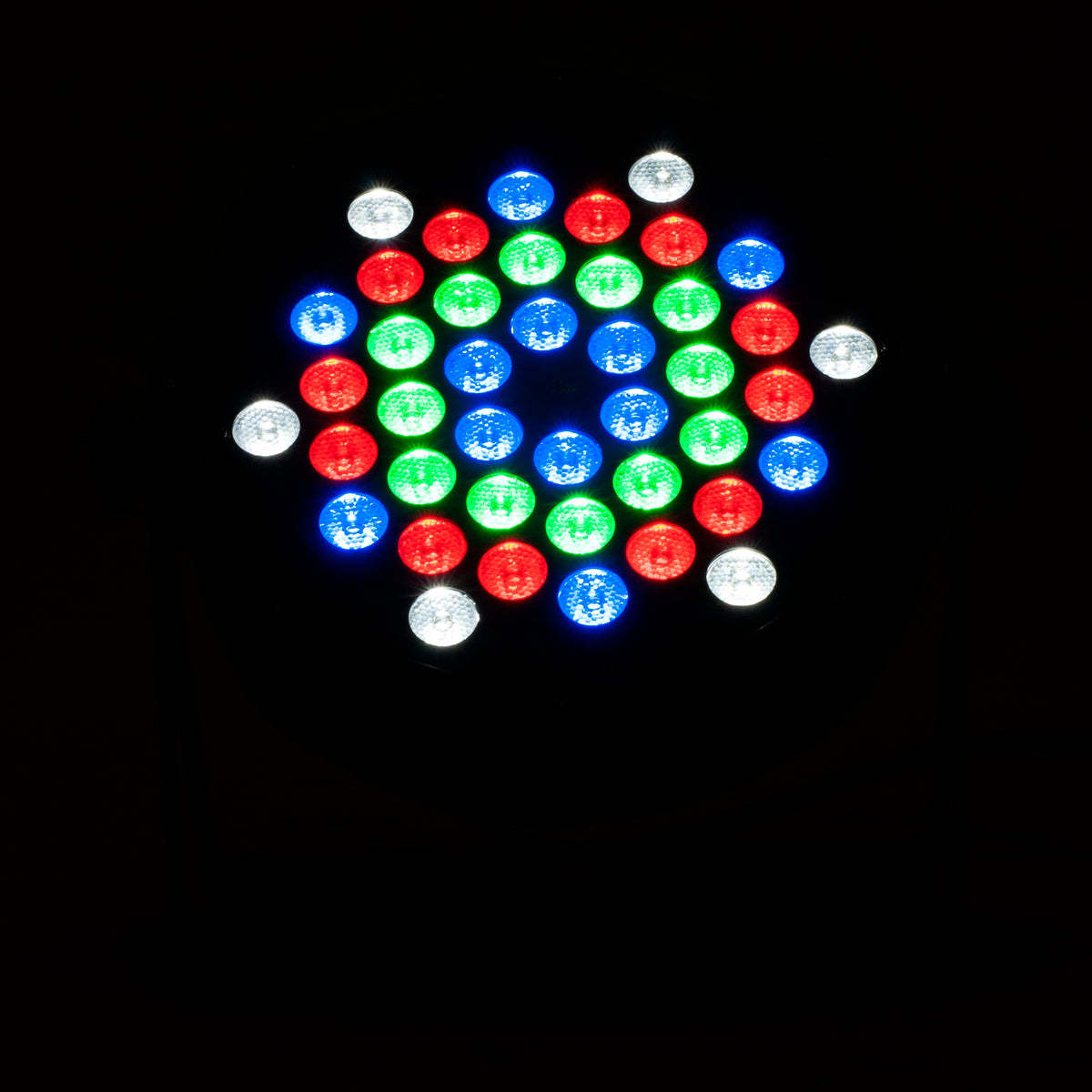 (8) LP 42 RGBW 42x1W LED DMX Par Wash Lights