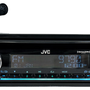 JVC KD-T925BTS 1-Din Car Stereo CD Receiver w/ Bluetooth/Dual USB/XM Ready/Alexa