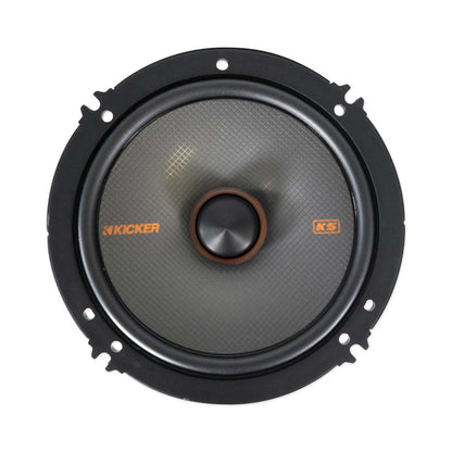 Pair Kicker 51KSS6504 6.5" Car Audio Component Speakers w/1" Tweeters
