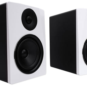 2) Rockville APM6W 6.5" 350W Powered Studio Monitors+Stands+Pads+Headphones