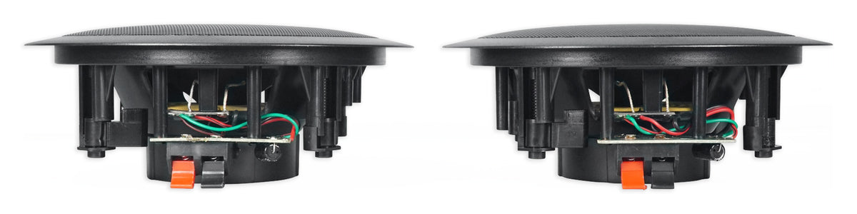 DV4000 4000W Home Theater DVD Receiver w/(4) 6.5" Black Ceiling Speakers