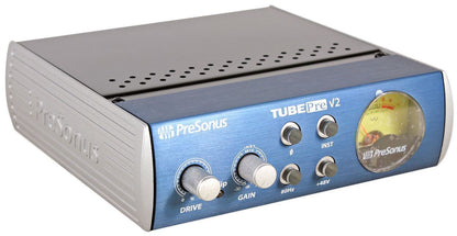 Presonus TubePre V2 Vacuum Tube Preamp + DI Direct Box, For Recording/Live Sound