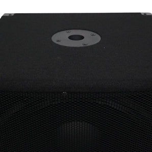 Rockville SBG1154 15 inch 800 Watt Passive 4-Ohm Pro DJ Subwoofer, MDF/Pole Mount