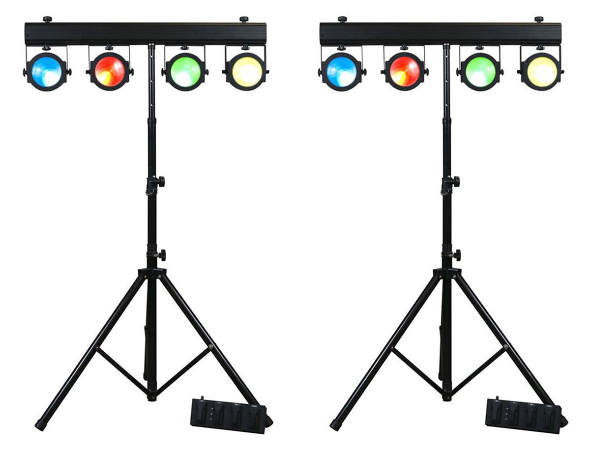 (2) Dotz TPar Sys Plus COB Wash Light Systems