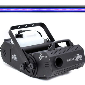 Chauvet HURRICANE H-1800 FLEX Fog / Smoke Machine H1800+48" Black Light Strip