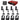 Podcasting Podcast Bundle w/ (4) Audio Technica Mics+Headphones+Weighted Stands
