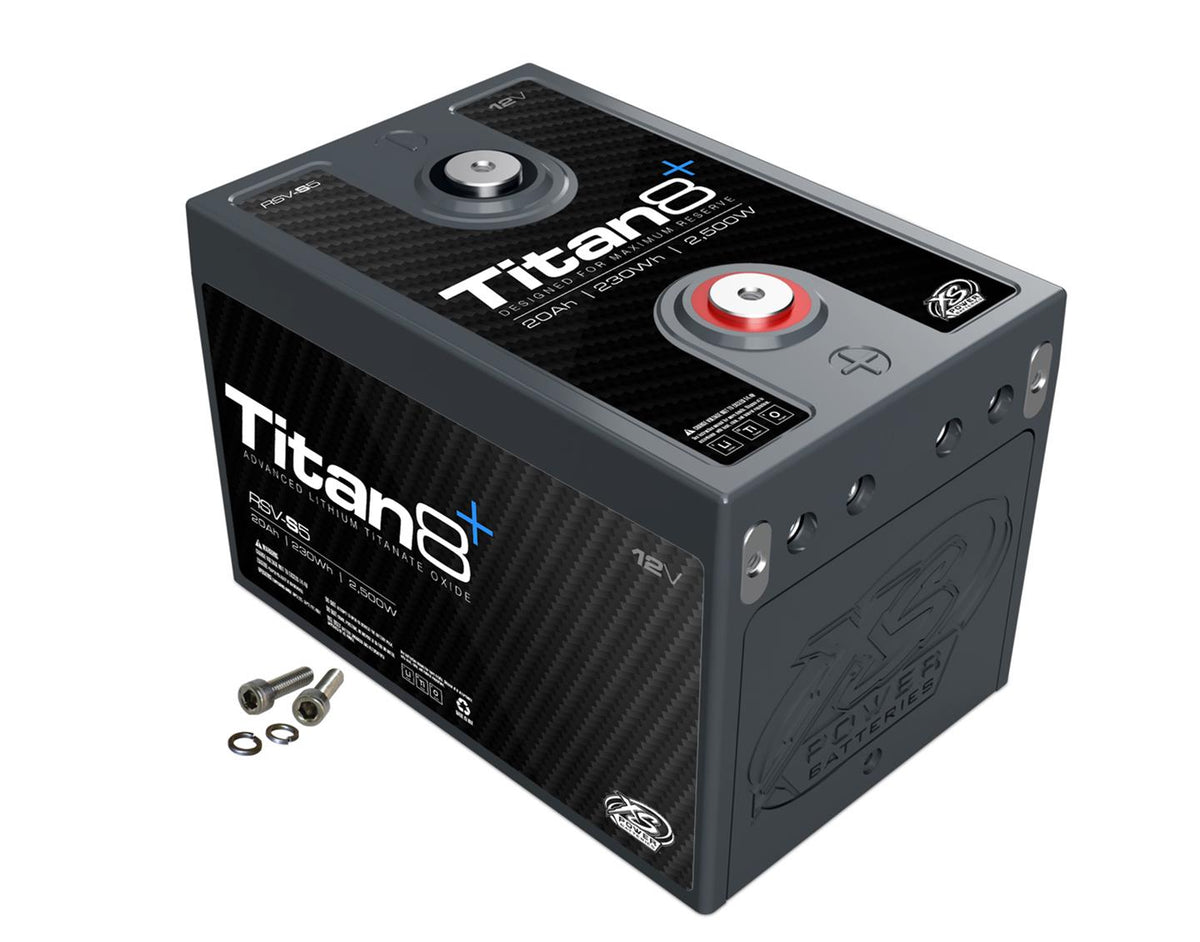 XS Power RSV-S5 12V 2500Watt Titan8 Lithium Battery Reserve Module, Max 1000Amps