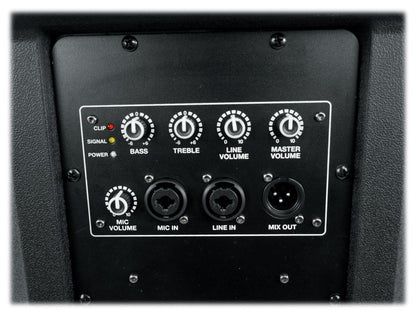 DX15 15" Powered PA Speaker + Bluetooth Audio Adapter Bundle