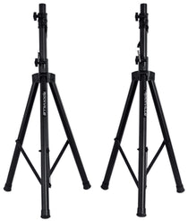 Rockville RPG152K V2 BOX 3 Pair of Tripod DJ PA Speaker Stands With Adjustable Height