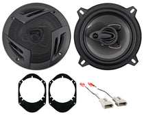 Rockville 5.25 inch Front Factory Speaker Replacement Kit For 1995-97 Ford Explorer