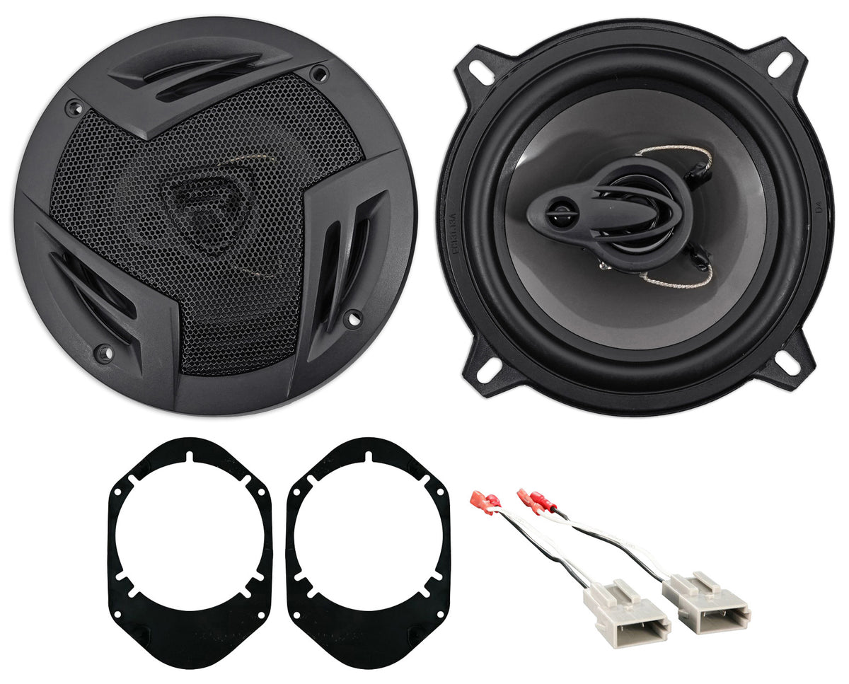 Rockville 5.25" Front Factory Speaker Replacement Kit For 1998-01 Ford Explorer
