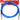 Rockville RCGT6.0BL 6' 1/4'' TS to 1/4'' TS Instrument Guitar Cable in Blue