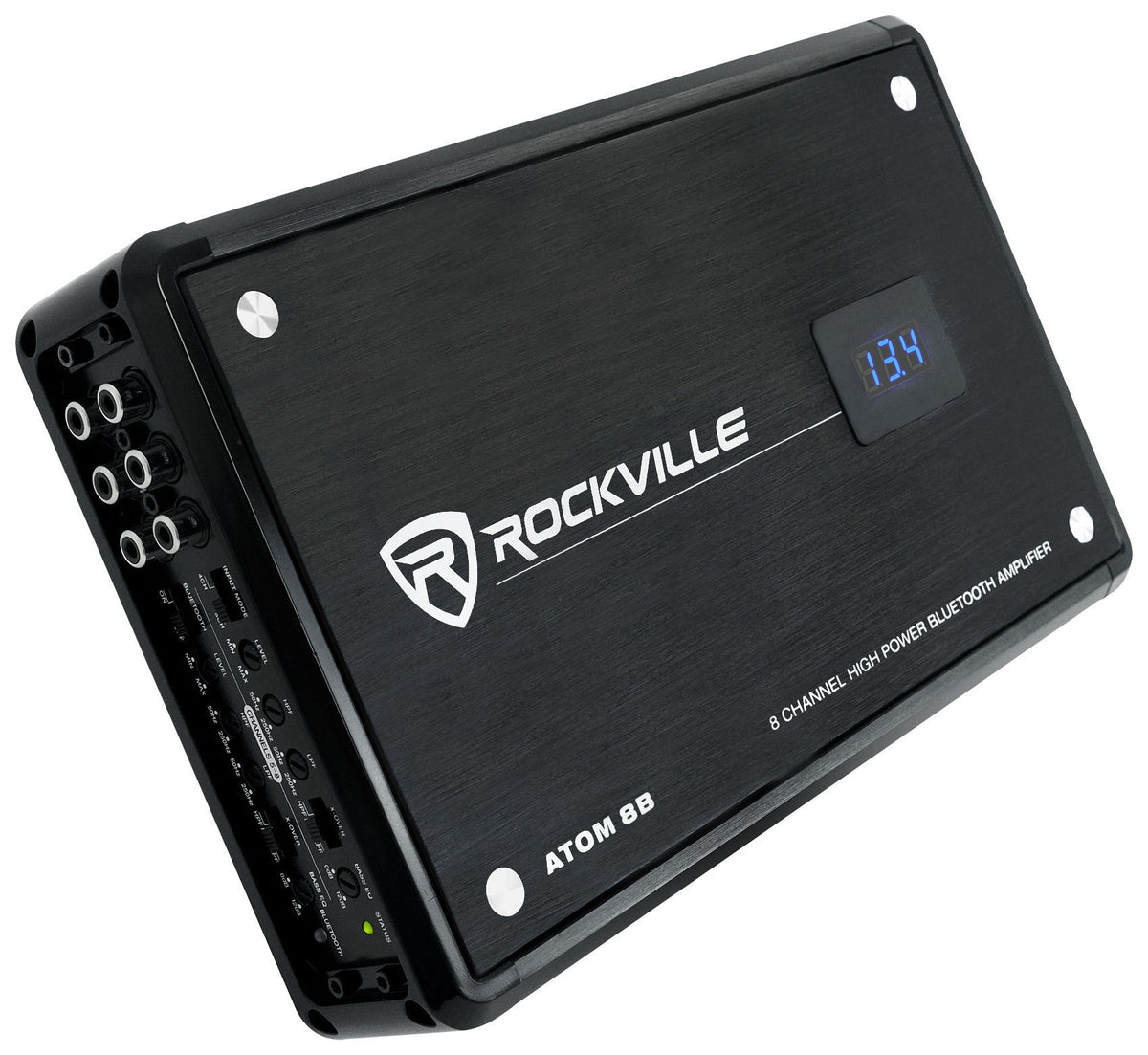 ATOM 8B 8-Channel Marine/Boat Bluetooth Amplifier+Kicker 4-Zone Control