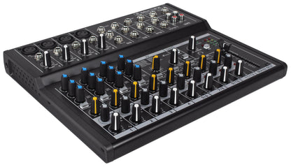 New Mackie Mix12FX 12-Channel Compact Mixer W/FX Proven Performance Built Rugged
