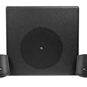 JBL C50PACK Commercial Subwoofer+(4) Satellite Speakers For Restaurant/Bar/Cafe