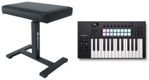 Launchkey 25 MK4 Keyboard Controller + AIR-BENCH Keyboard Bench