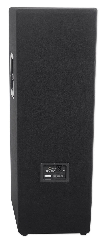 JRX225 Dual 15" PA Speakers with RPM1470 Powered Mixer