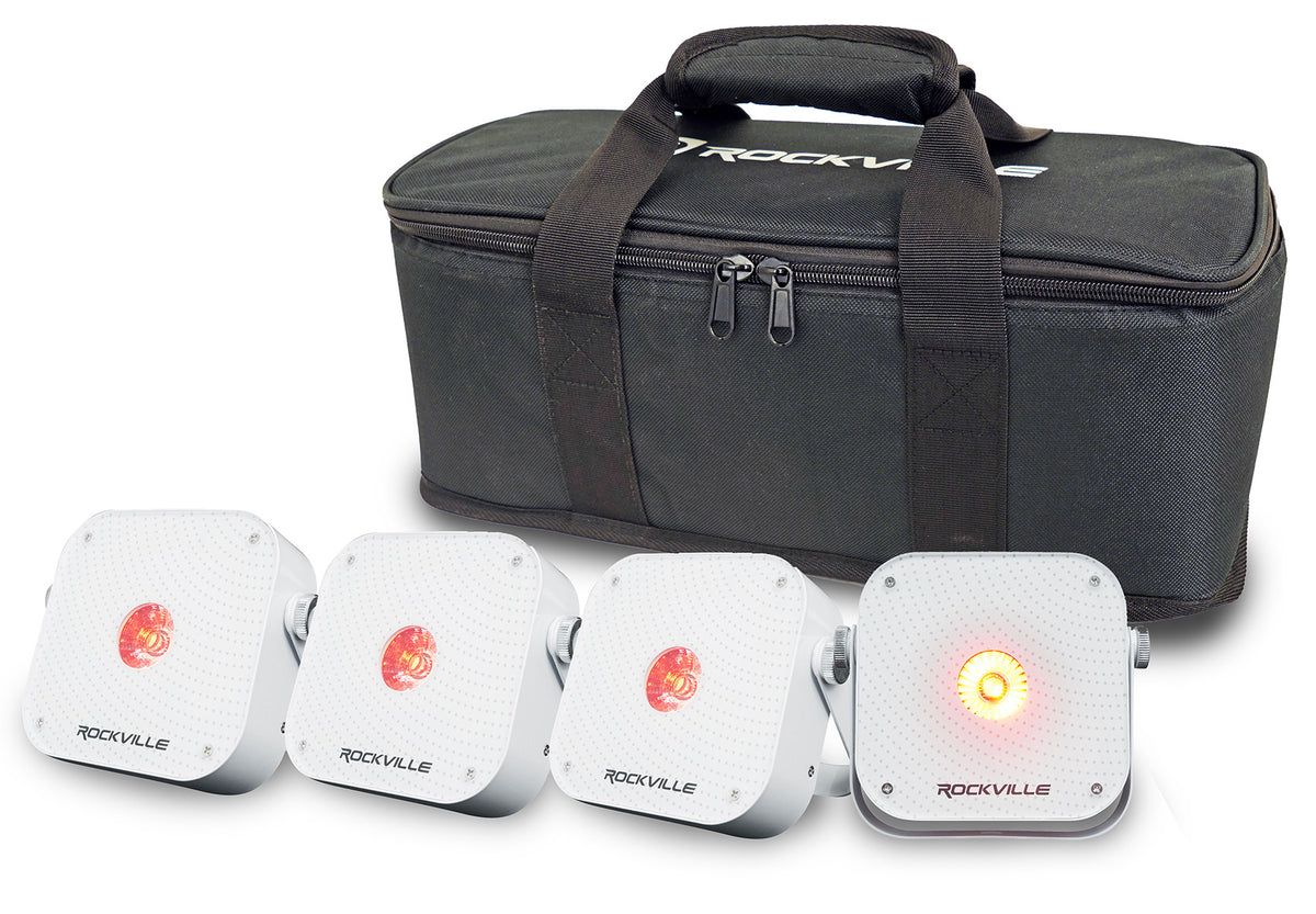 MINI RF1 V3 White 4-Pack + ROCKFORCE W2