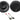 MTX 6.5" Factory Door Speaker Replacement Kit For 1999-2000 Honda Civic