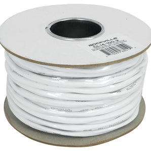 Rockville CL14-100-2 CL2 Rated 14 AWG 100' Speaker Wire In Wall Ceiling 70V 100V