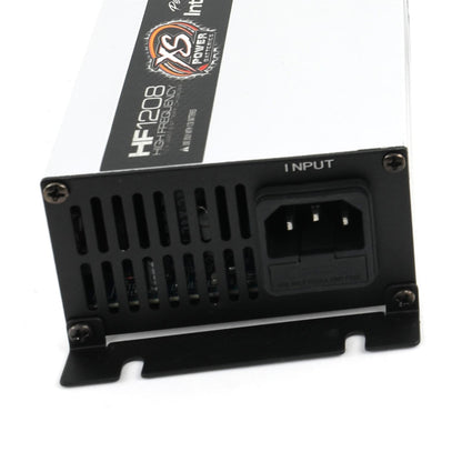 XS Power HF1208 12V 8A High Frequency AGM Battery IntelliCharger, 110V Input