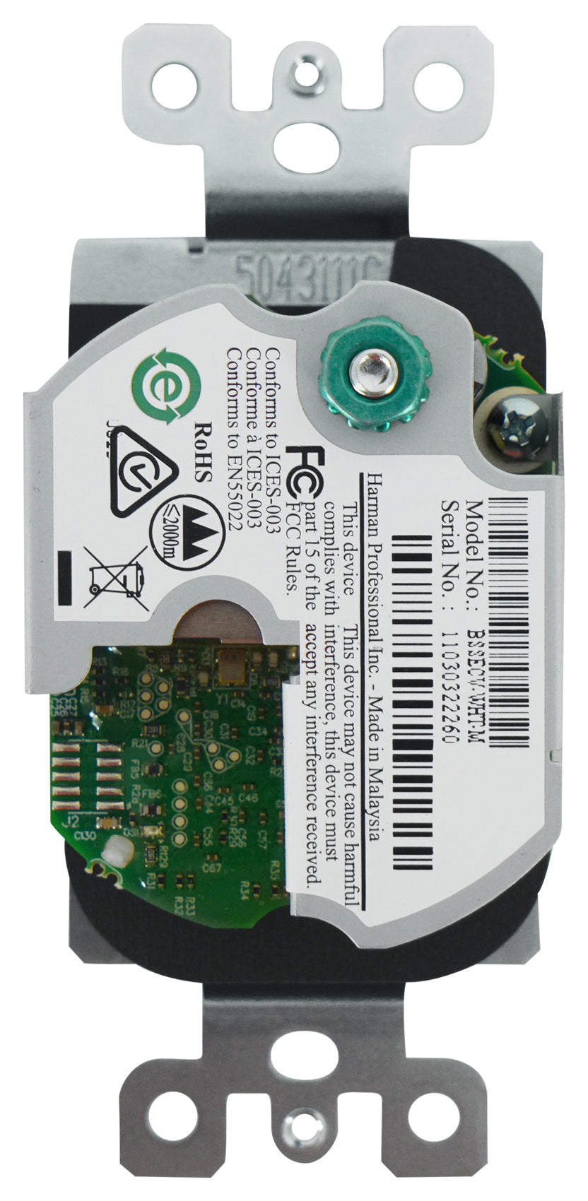 EC-V Ethernet Controller with Volume Control - White